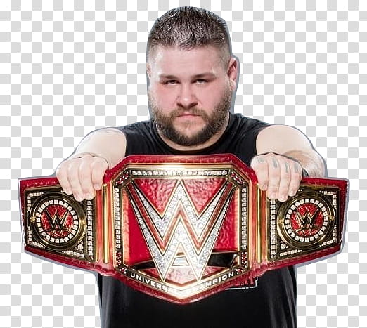 Kevin Owens  With Universal Championship transparent background PNG clipart