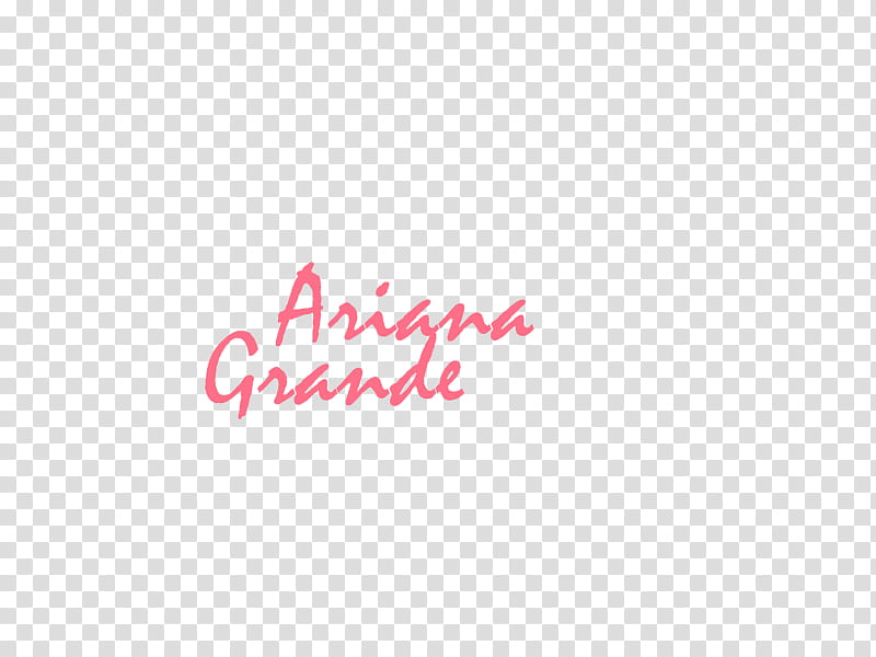 Firmas Pedido de Emily Wong, +Firma  {Ariana Grande} transparent background PNG clipart