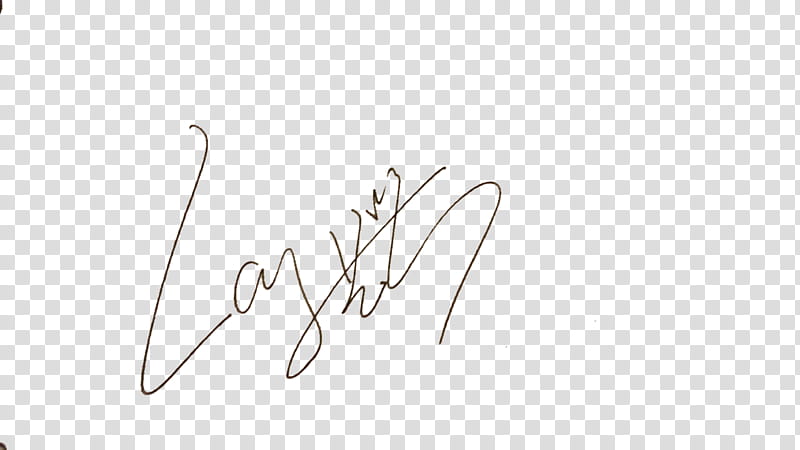 EXO Signature, signature transparent background PNG clipart