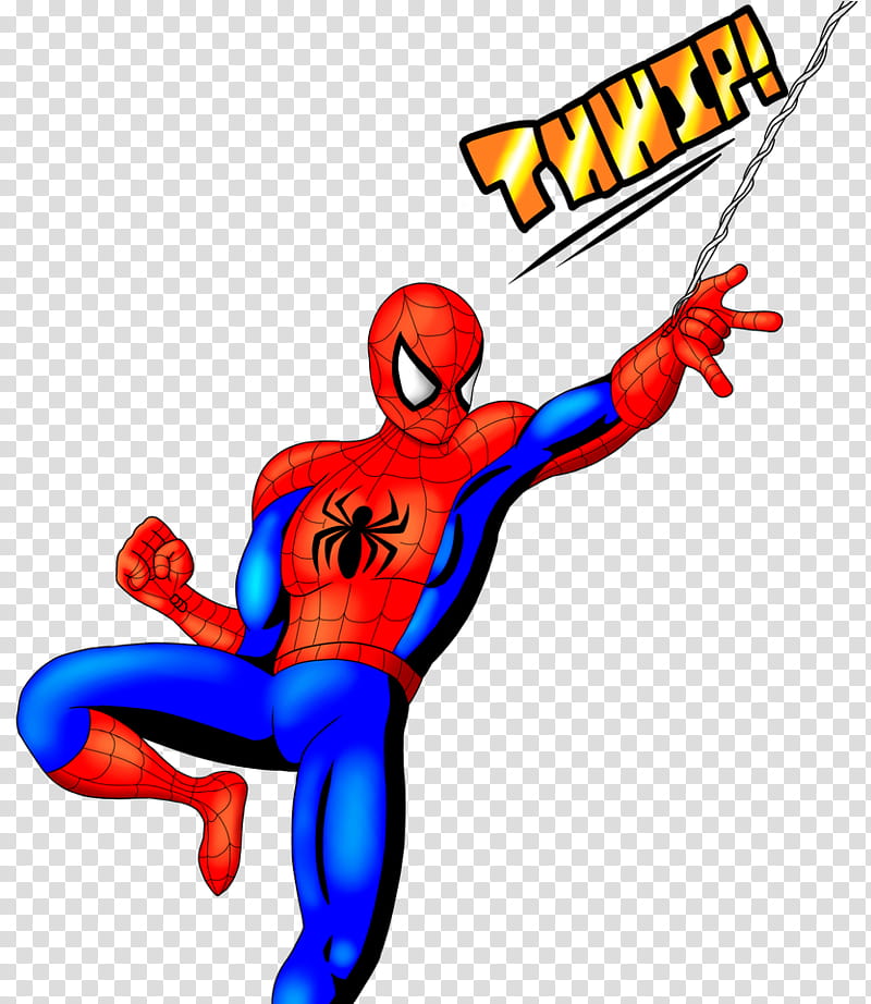 Spider-Man Swinging transparent background PNG clipart