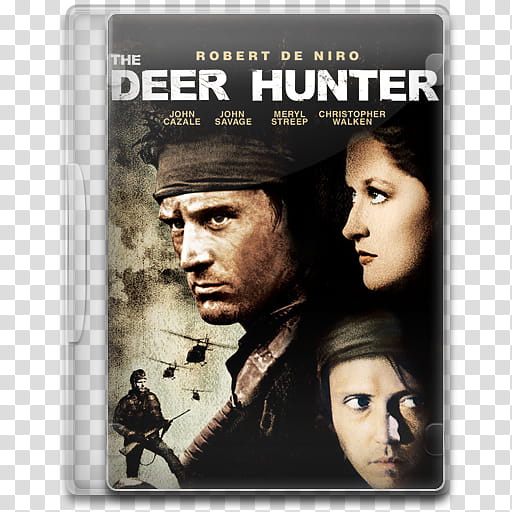 Movie Icon Mega , The Deer Hunter, The Deer Hunter DVD case transparent background PNG clipart