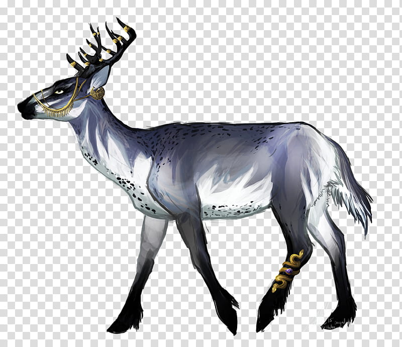 Cow, Reindeer, Elk, Chamois, Horse, Goat, Antelope, Moschus transparent background PNG clipart