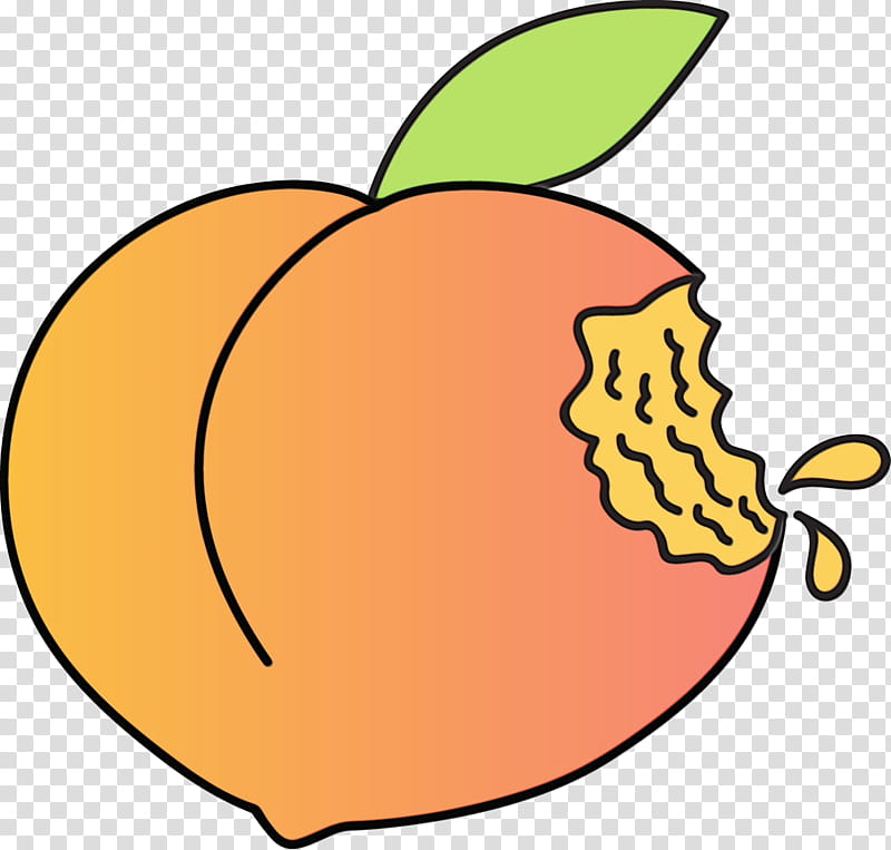 Apple Leaf, Peach, Eating, Food, Olfaction, Fruit, Orange, Plant transparent background PNG clipart