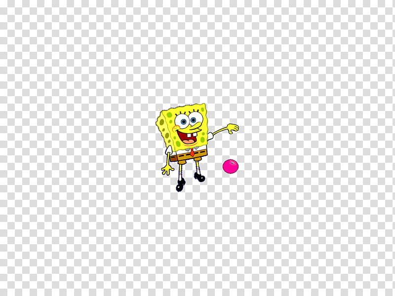 Sponge Bob Square Pants playing yo-yo illustration transparent background PNG clipart