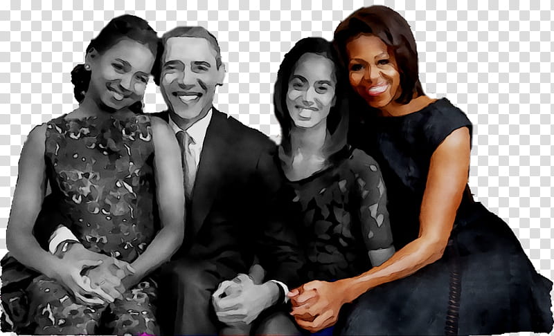 Group Of People, White House, Family Of Barack Obama, President Of The United States, Mali, First Family Of The United States, First Lady, Michelle Obama transparent background PNG clipart