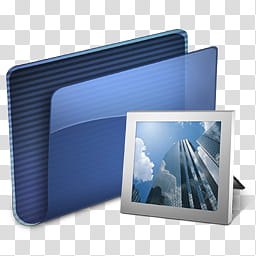 Aqueous, Folder icon transparent background PNG clipart