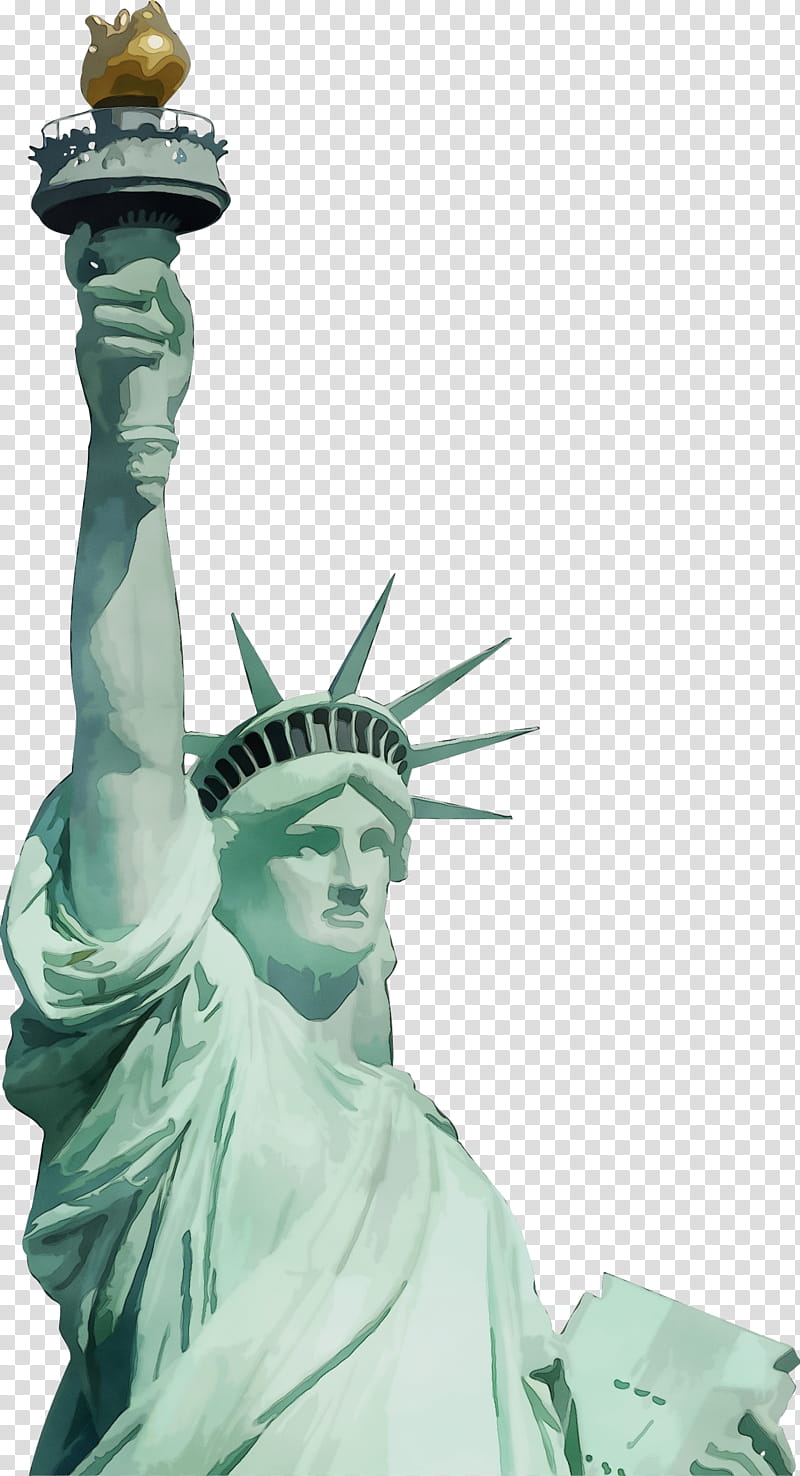 Statue Of Liberty, Statue Of Liberty National Monument, Sculpture, Drawing, Liberty Island, Landmark, Classical Sculpture transparent background PNG clipart