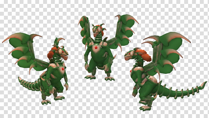 SPORE creature: Cahos Emperor Dragon-Enovy of End transparent background PNG clipart