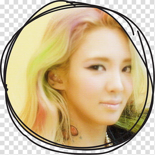 Hyoyeon IGAB Circle Lines Folder Icon , Hyoyeon , SNSD Tiffany transparent background PNG clipart