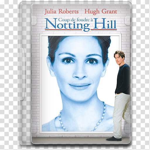 Movie Icon Mega , Notting Hill, Notting Hill DVD case transparent background PNG clipart