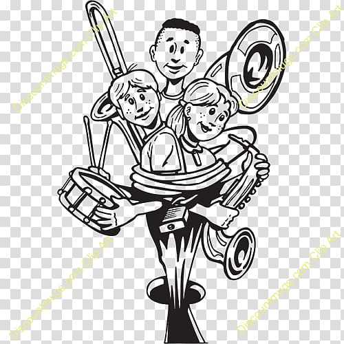 Brass Instruments, Musical Ensemble, Marching Band, Musical Instruments, Orchestra, Drawing, Brass Band, Conductor transparent background PNG clipart