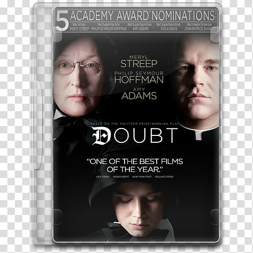 Movie Icon Mega , Doubt, Doubt DVD case transparent background PNG clipart