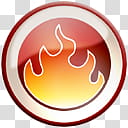 Visual Complete in, red and white flame logo transparent background PNG clipart