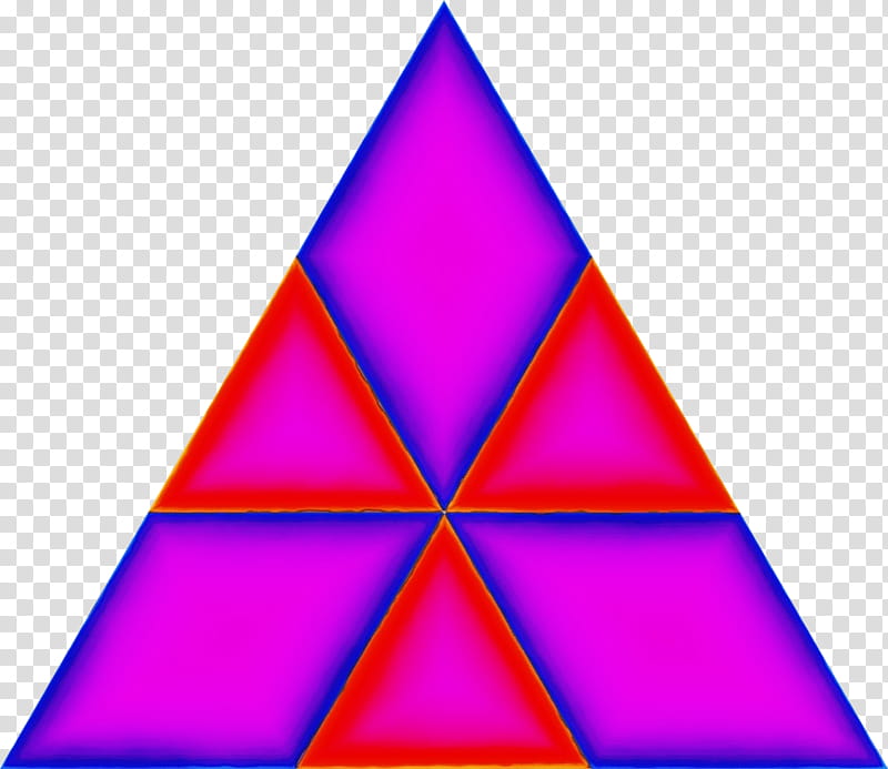 triangle triangle purple line cone, Watercolor, Paint, Wet Ink, Electric Blue, Magenta, Symmetry transparent background PNG clipart