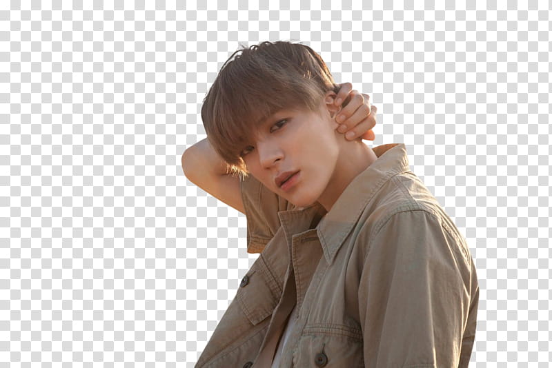 NCT DREAM, man in brown short-sleeved shirt transparent background PNG clipart