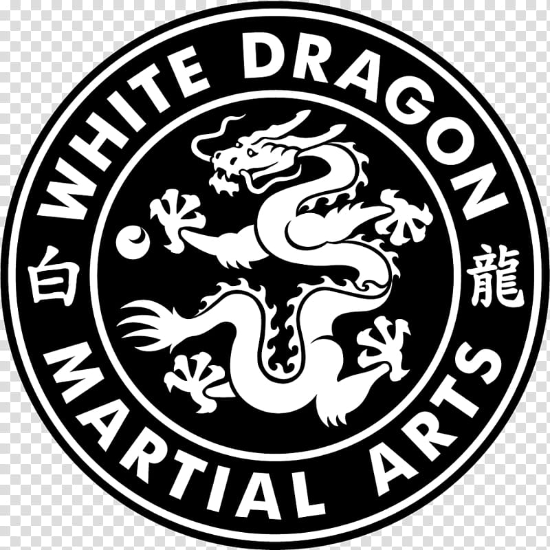 Logo Dragon, Martial Arts, Emblem, White Dragon, Symbol, Southern Dragon Kung Fu, Karate, Indian Martial Arts transparent background PNG clipart
