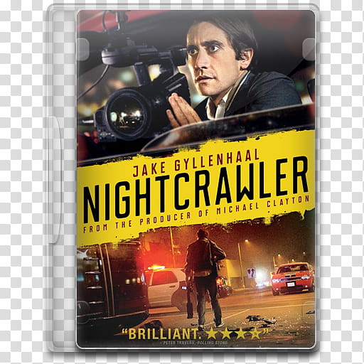 Movie Icon Mega , Nightcrawler, Nightcrawler DVD case icon transparent background PNG clipart