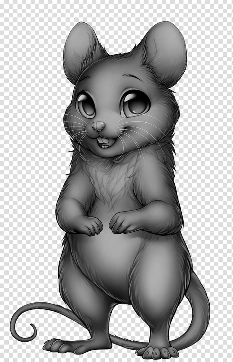 Computer mouse Rat Drawing Grayscale, Editing, User Interface, Fur, Scrolling, Internet, Cartoon, Muridae transparent background PNG clipart