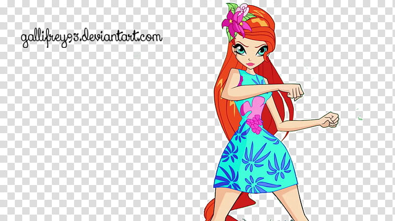 The Winx Club Bloom transparent background PNG clipart
