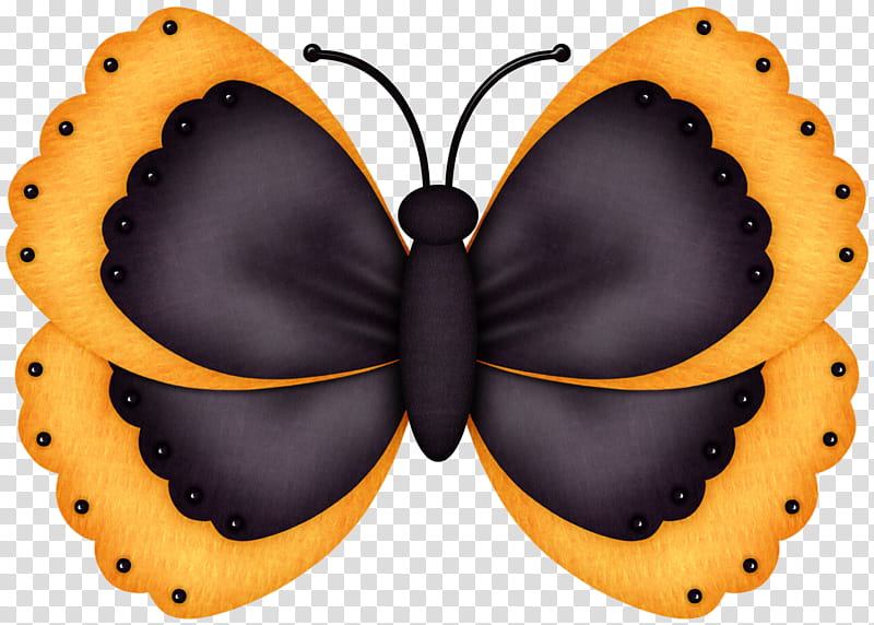 Orange and Dark Purple Butterfly FREE Graphic transparent background PNG clipart