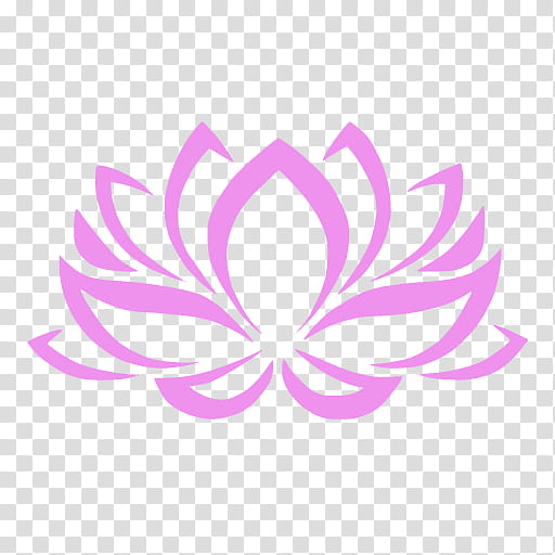 Pink Flower, Decal, Sticker, Wall Decal, Yoga, Om, Sacred Lotus, Tattoo transparent background PNG clipart