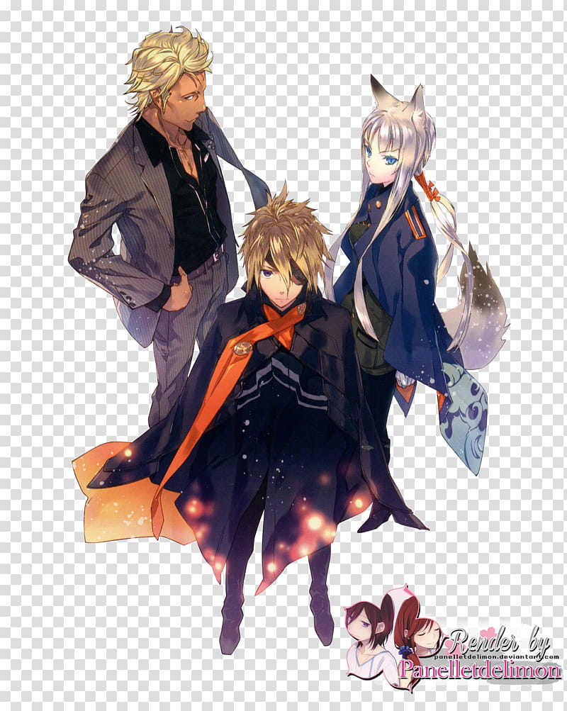 Render Tokyo ravens Tsuchimikado and co transparent background PNG clipart