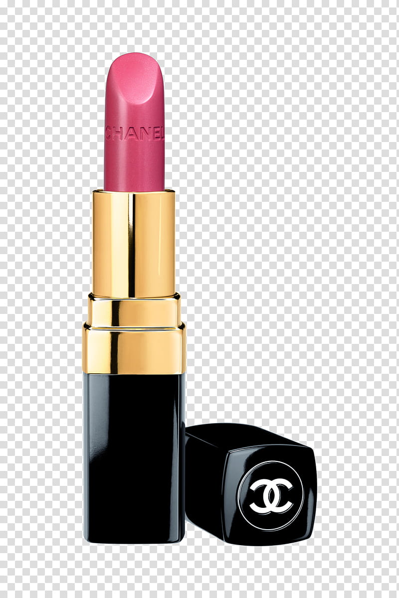 Chanel, pink Chanel lipstick bottle illustration transparent background PNG clipart