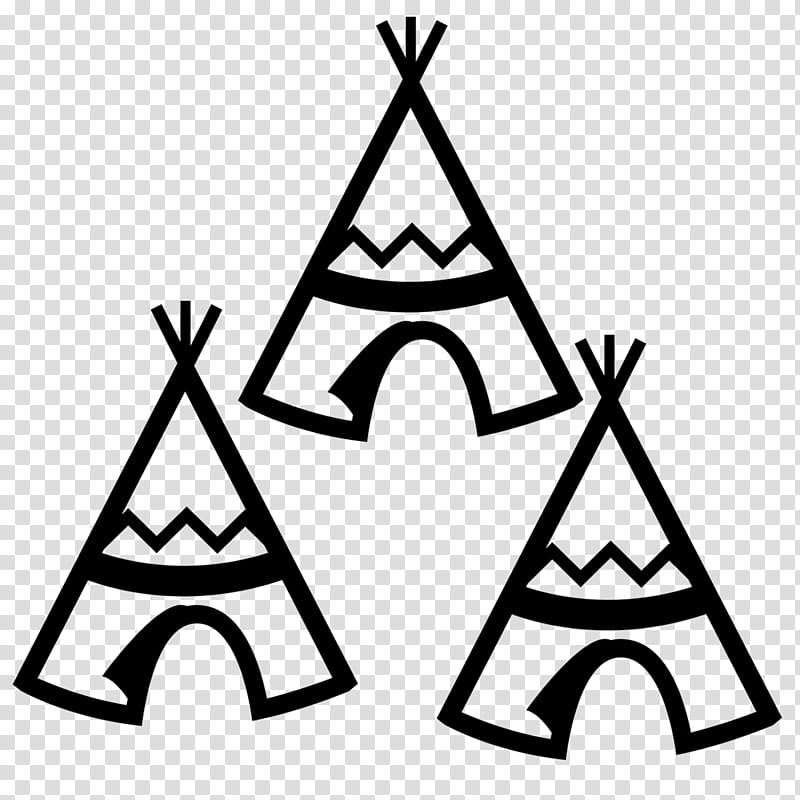 Tent, Tipi, Wigwam, Drawing, Camping, Triangle, Tree, Line Art transparent background PNG clipart