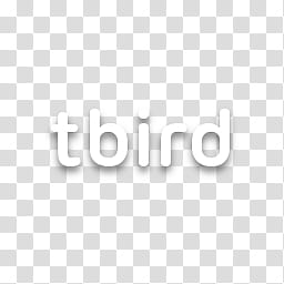 Ubuntu Dock Icons, thunderbird, tbird text transparent background PNG clipart
