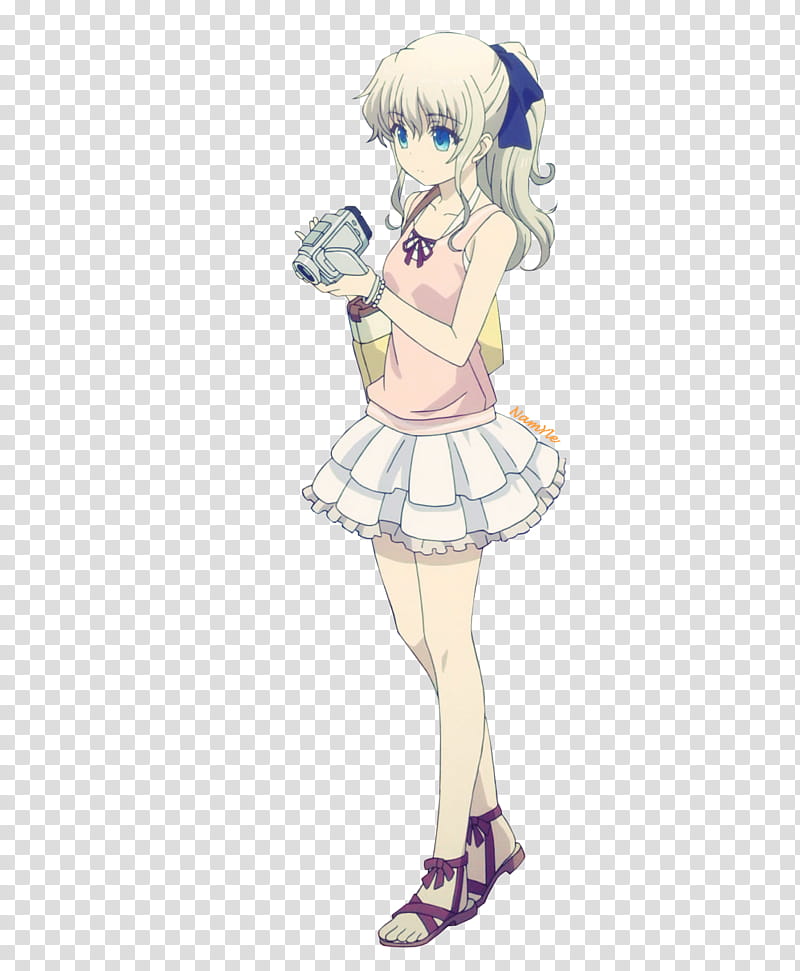 Tomori Nao Charlotte Render transparent background PNG clipart