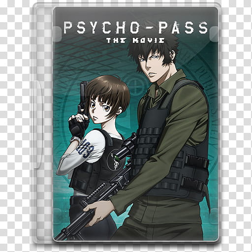 Movie Icon Mega , Psycho-Pass, The Movie, Psycho-Pass The Movie case transparent background PNG clipart