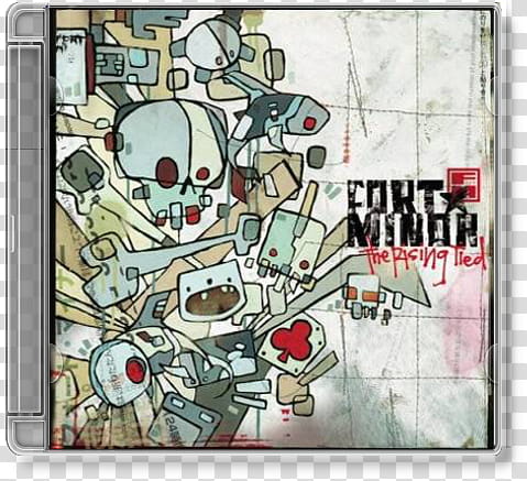 Album Cover Icons, fort minor, closed The Rising Tied album case transparent background PNG clipart