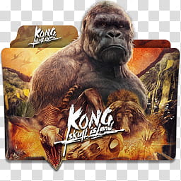 Kong Skull Island  Folder Icon , Kong Skull Island v_x transparent background PNG clipart