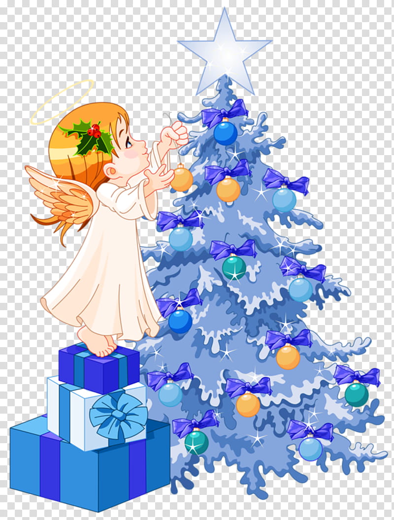 Christmas Decoration Drawing, Christmas Day, Christmas Tree, Angel, Little Christmas, Colorado Spruce, Christmas , Christmas Ornament transparent background PNG clipart