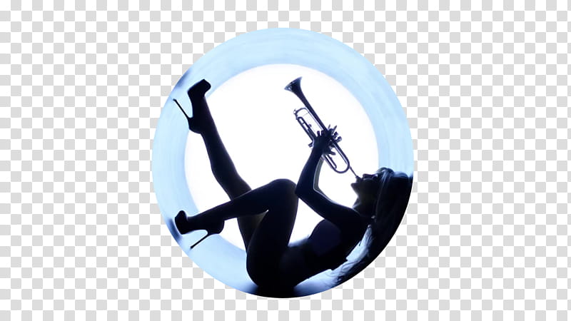Ariana Grande Focus , woman playing trumpet transparent background PNG clipart
