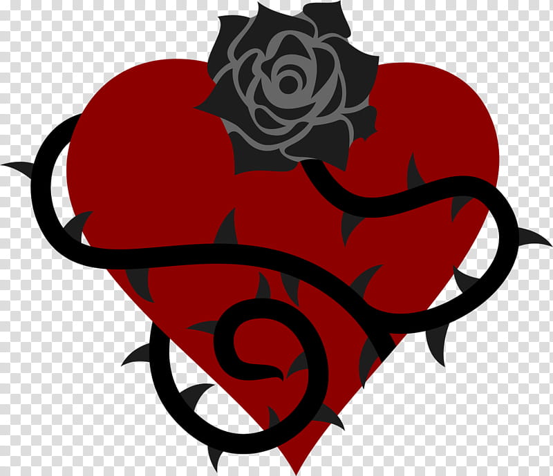 Rose With Thorns Cutiemark transparent background PNG clipart
