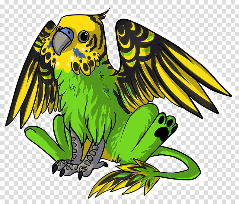 Bird Parrot, Budgerigar, Parakeet, Lovebird, Beak, Pet, Lutino, Drawing transparent background PNG clipart
