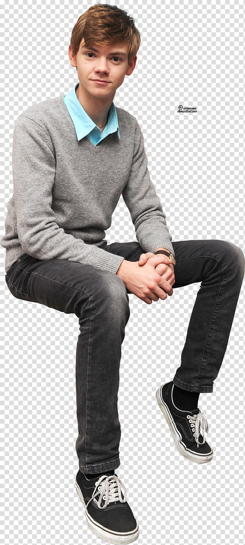 Thomas Sangster  transparent background PNG clipart