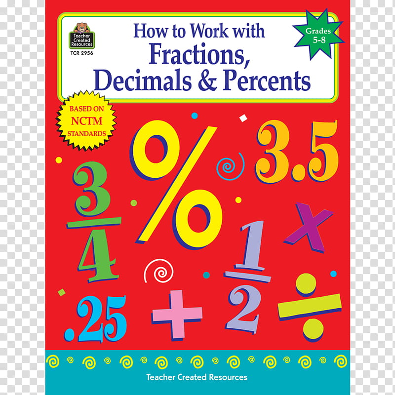 Math, Fraction, Decimal, Percentage, Mathematics, Addition, Grade, Book, Chart transparent background PNG clipart