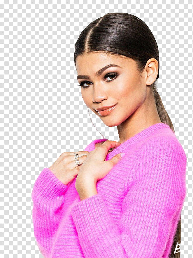 Zendaya ,  transparent background PNG clipart