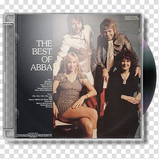 Abba, , The Best Of ABBA transparent background PNG clipart