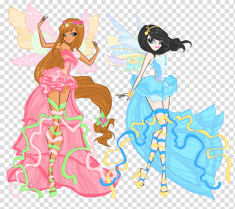 Barbie, Fairy, Bloom, Musa, Sirenix, Tecna, Harmonix Music Systems, Drawing transparent background PNG clipart
