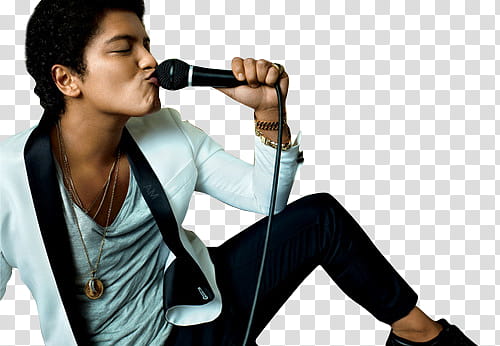 BRUNO MARS transparent background PNG clipart