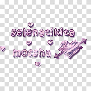 Texto de selena gomez transparent background PNG clipart thumbnail