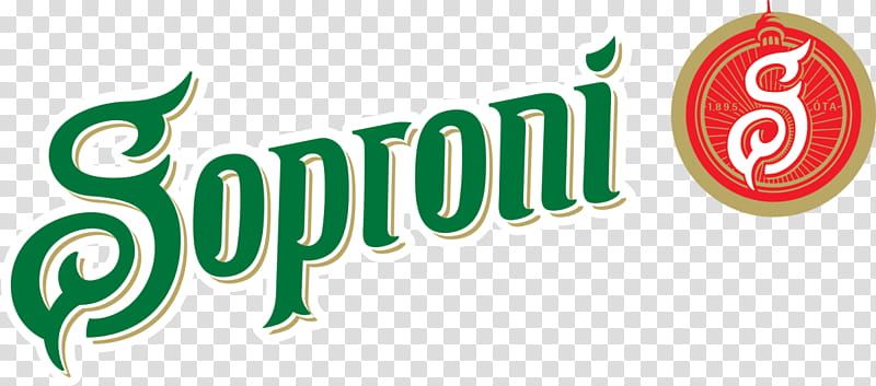 Beer, Logo, Sopron, Soproni, Heineken International, Emblem, Name, Green transparent background PNG clipart