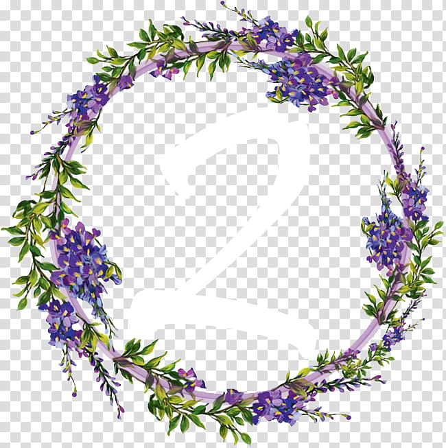 Watercolor Flower Wreath, Floral Design, Watercolor Painting, Frames, Flower Frame, Lavender, Violet, Purple transparent background PNG clipart