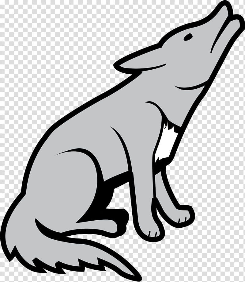 School Line Art, Stone Elementary School, Coyote, Jackal, Logo, White, California Sea Lion, Cartoon transparent background PNG clipart