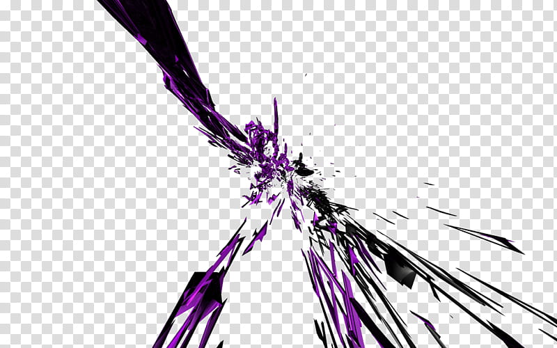 black and purple splash art transparent background PNG clipart