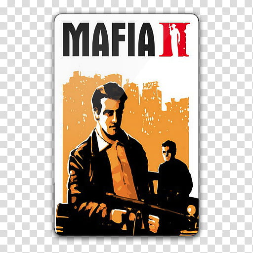 Customization Game Dock Icons , MAFIA(), Mafia II cover transparent background PNG clipart