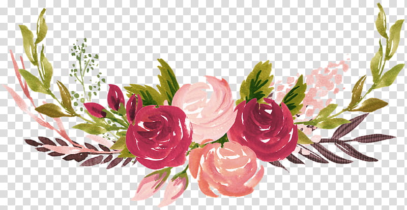 Flower Art Watercolor, Vintage Clothing, Rose, Retro Style, Floral Design, Antique, Watercolor Painting, Pink transparent background PNG clipart